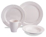 Quest 16 Piece Camping Dinner set whistful white Quest - Dynamic Drive