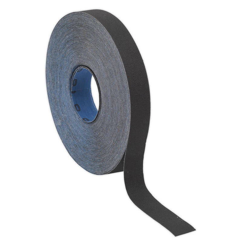 Sealey Emery Roll Blue Twill 25mm x 25m 150Grit ER2525150 Sealey - Dynamic Drive