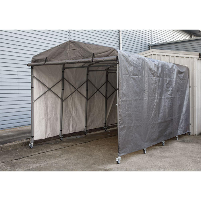 Sealey Extending Steel Garage Extension 2.5 x 4.5 x 2.5m FGE01 Sealey - Dynamic Drive