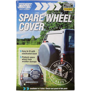 Maypole Black PVC 4x4 Rear Spare Wheel Protection Cover - 28" (710 mm) Diameter Maypole - Dynamic Drive