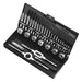 Sealey Tap and Die Set Premier Metric Split Dies HSS 4341 M3-M12 Metal Case Sealey  - Dynamic Drive
