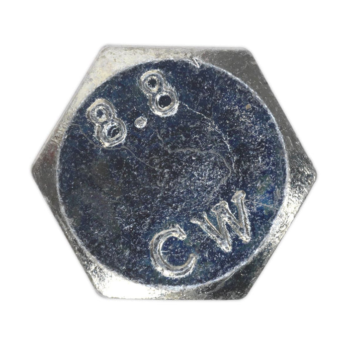 Sealey HT Setscrew M6 x 30mm 8.8 Zinc Pack of 50 SS630 Sealey - Dynamic Drive