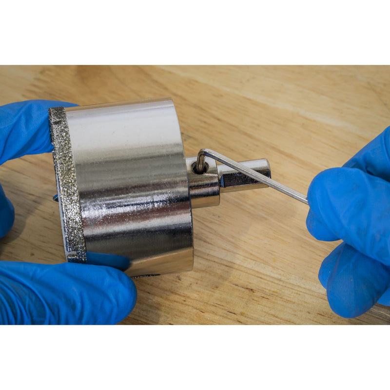 Sealey Electroplated Diamond Hole Saw 60mm DHS60 Sealey - Dynamic Drive