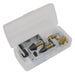 Sealey Air Conditioning Pressure Test Connector Kit 13pc VSAC135 Sealey - Dynamic Drive