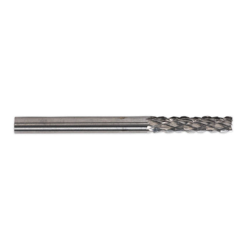 Sealey Micro Carbide Burr Cylinder with End Cutter 3mm Pack of 3 MCB003 Sealey - Dynamic Drive