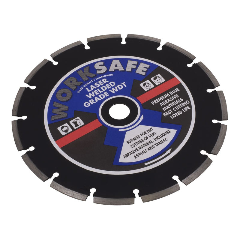 Sealey Asphalt/Tarmac Diamond Blade300 x 20mm WDT300/20 Sealey - Dynamic Drive
