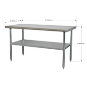 Sealey Stainless Steel Workbench 1.5m AP1560SS Sealey - Dynamic Drive
