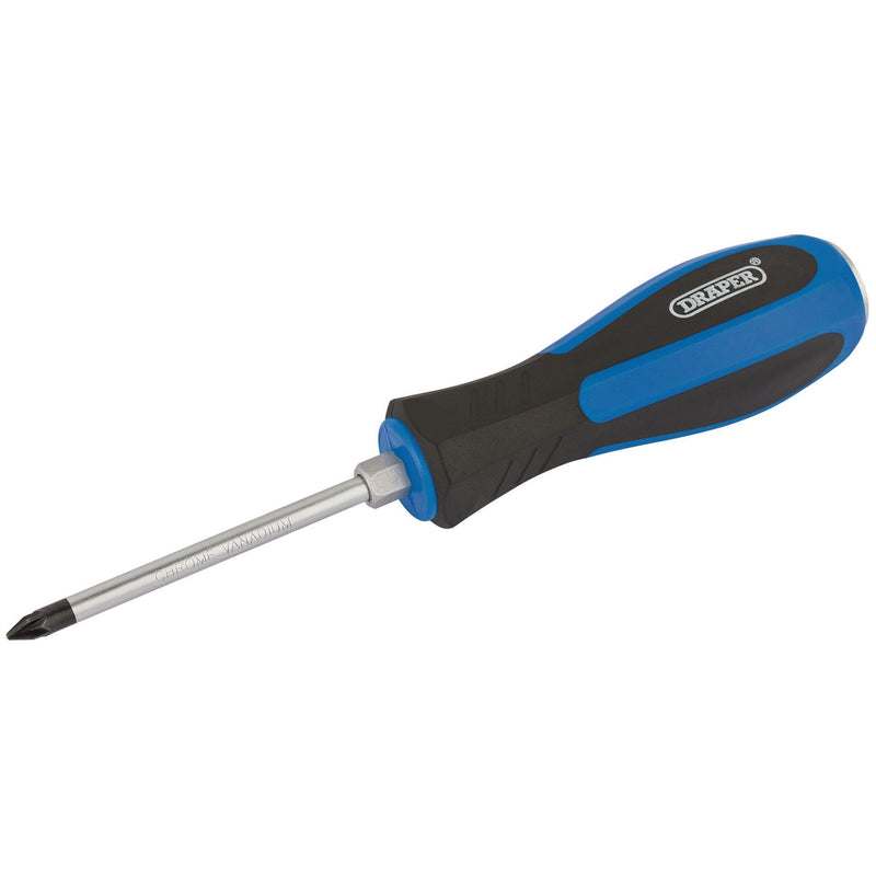 Draper Pound Thru' PZ Type Screwdriver, No.1 40784 Draper - Dynamic Drive