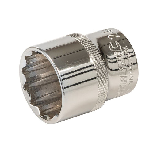 Silverline Socket 1/2" Drive 12pt Metric 24mm Silverline - Dynamic Drive