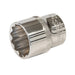Silverline Socket 1/2" Drive 12pt Metric 24mm Silverline - Dynamic Drive