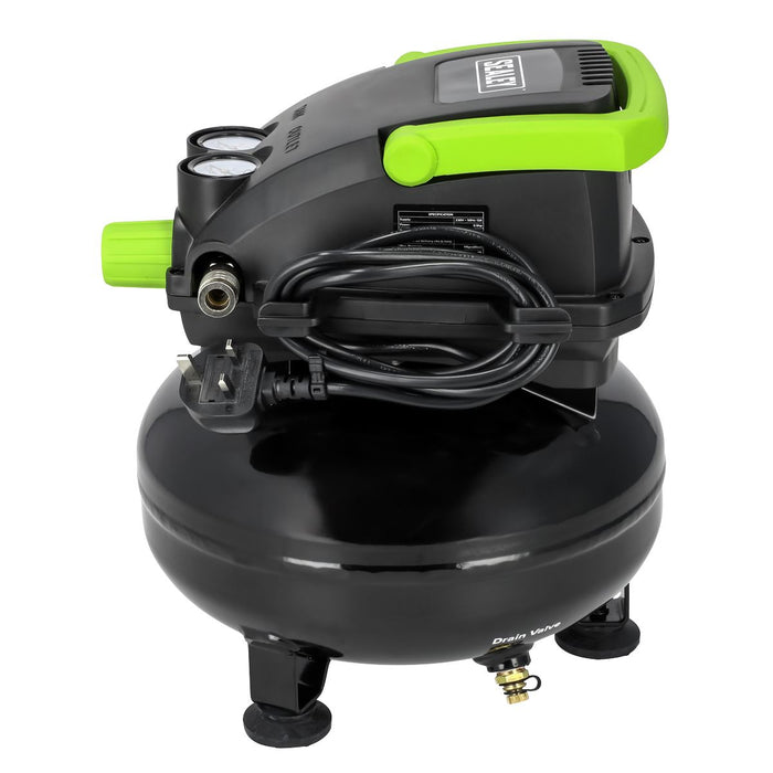 Sealey 11L Oil Free Direct Drive Air Compressor 0.5hp SAC1100 Sealey - Dynamic Drive