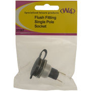 MDS1203 W4 Flush Fitting Single Pole Socket 37097 W4 - Dynamic Drive