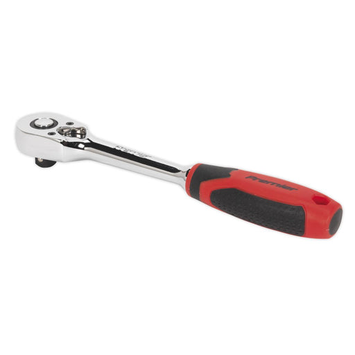 Sealey Ratchet Wrench 3/8"Sq Drive Pear-Head Flip Reverse AK8947 Sealey - Dynamic Drive