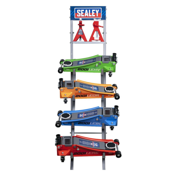 Sealey Low Profile Jack Stand Deal JS1COMBO1 Sealey - Dynamic Drive