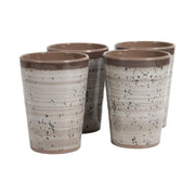 Bo-Camp Cup Halo Melamine 4 Pieces Beige Bo-Camp - Dynamic Drive