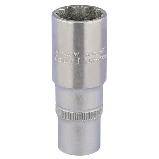 Draper Elora Deep Bi-Hexagon Socket, 1/2" Sq. Dr., 22mm 11936 Draper - Dynamic Drive