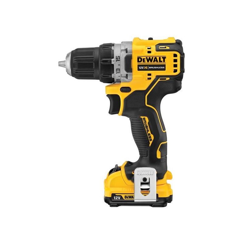 Dewalt Power Tools DCD701D2 XR Brushless Sub-Compact Drill Driver 12V 2 x 2.0Ah Li-ion DeWALT Power Tools - Dynamic Drive