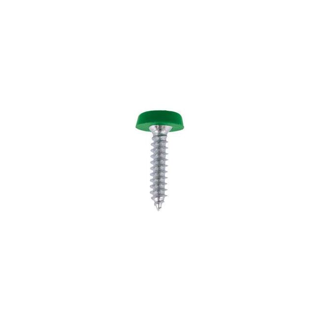 Connect Number Plate Screw Green No 10 x 3/4 100pc 31556 Tool Connection - Dynamic Drive