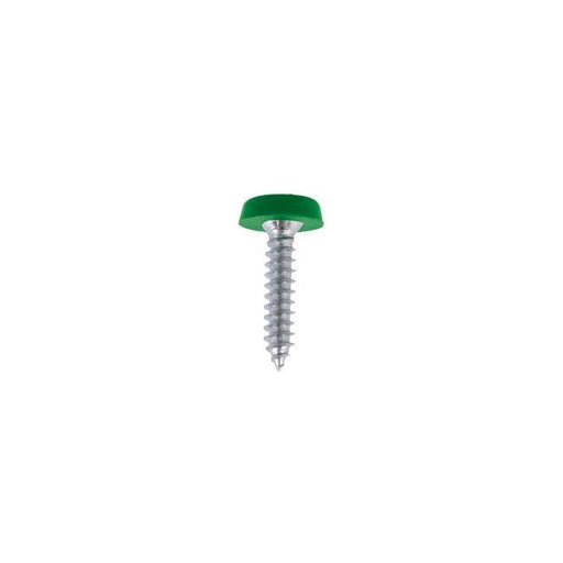 Connect Number Plate Screw Green No 10 x 3/4 100pc 31556 Tool Connection - Dynamic Drive