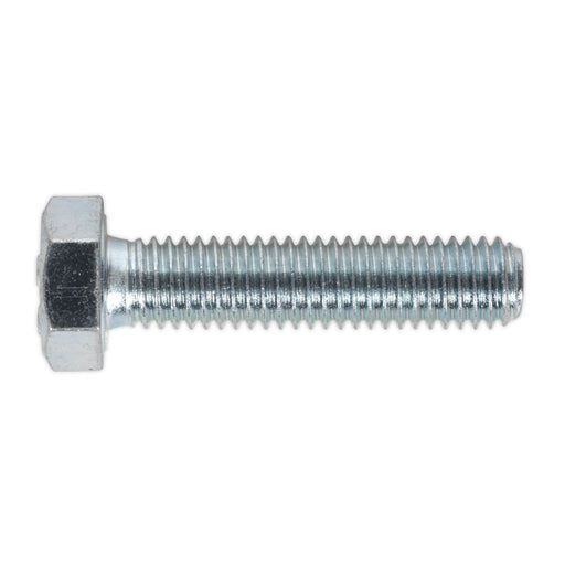 Sealey HT Setscrew M8 x 35mm 8.8 Zinc Pack of 50 SS835 Sealey - Dynamic Drive