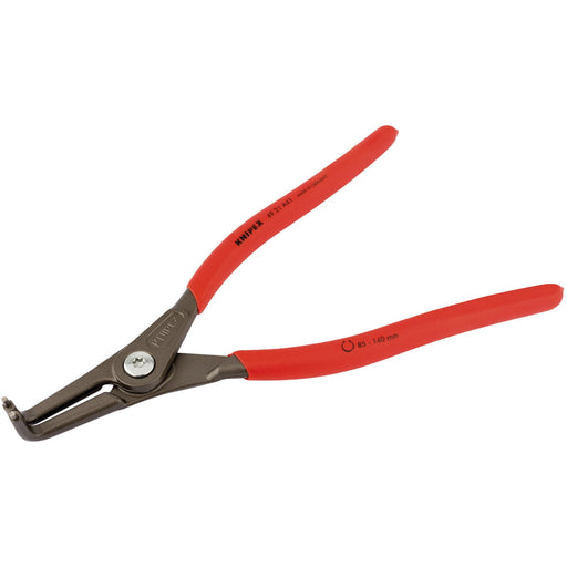 Draper Knipex 49 21 A41 90&deg; External Straight Tip Circlip Pliers, 85 - 140mm Draper - Dynamic Drive