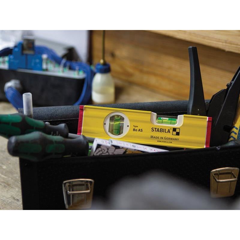 Stabila 80 AS Spirit Level 2 Vial 19565 20cm Stabila - Dynamic Drive