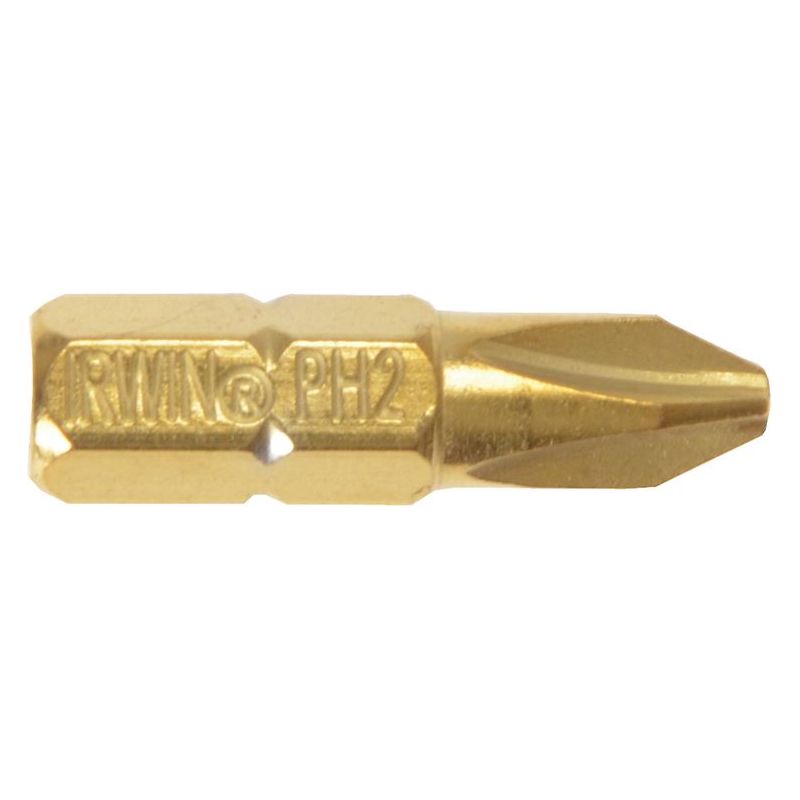 Irwin® Screwdriver Bits Phillips PH2 25mm Titanium (Pack 2) IRWIN® - Dynamic Drive