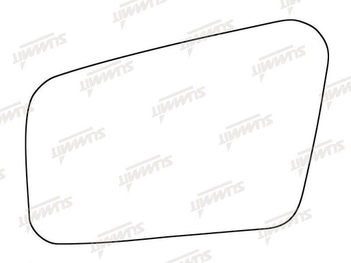 Summit Stick-On Standard Mirror Glass fits Lada Riva Samara LHS Summit - Dynamic Drive