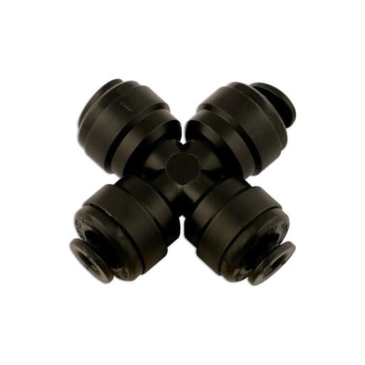 Connect Push-Fit Cross Connector 6mm 5pc 31051 Tool Connection - Dynamic Drive