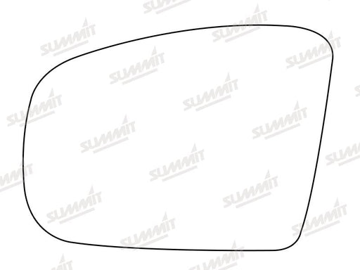 Summit Stick-On Aspheric Mirror Glass fits Mercedes GL / ML Class 06 to 09 RHS Summit - Dynamic Drive