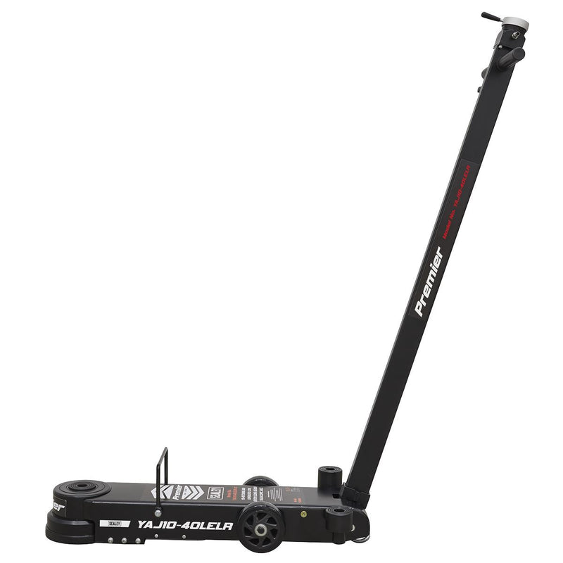 Sealey Air Operated Jack 10-40 Tonne Telescopic Long Reach/Low Profile Sealey - Dynamic Drive