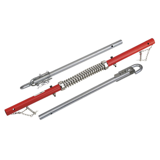 Sealey Tow Pole 2000kg Rolling Load Capacity with Shock Spring TPK2522 Sealey - Dynamic Drive