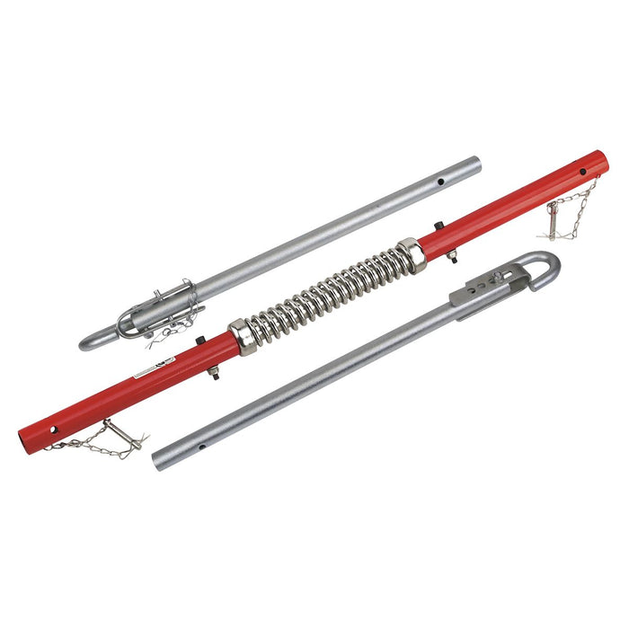 Sealey Tow Pole 2000kg Rolling Load Capacity with Shock Spring TPK2522 Sealey - Dynamic Drive