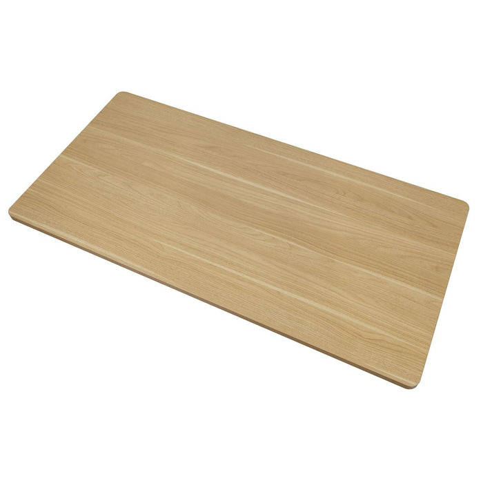 Dellonda Oak Rectangular Desktop Dellonda  - Dynamic Drive