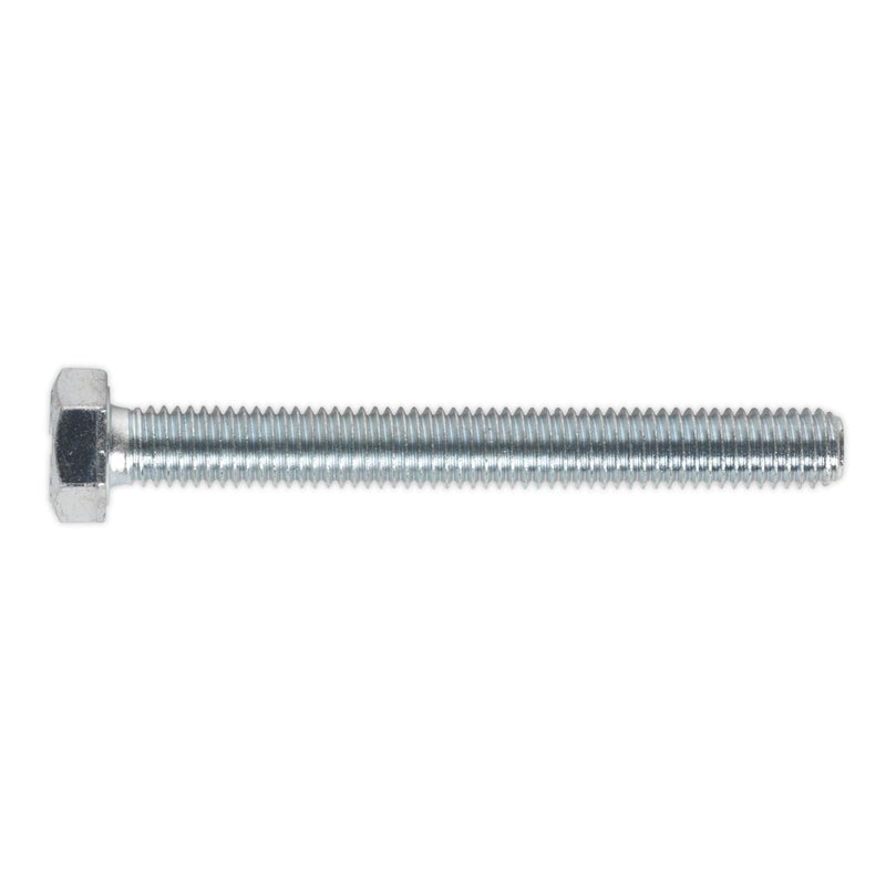 Sealey HT Setscrew M8 x 70mm 8.8 Zinc Pack of 25 SS870 Sealey - Dynamic Drive