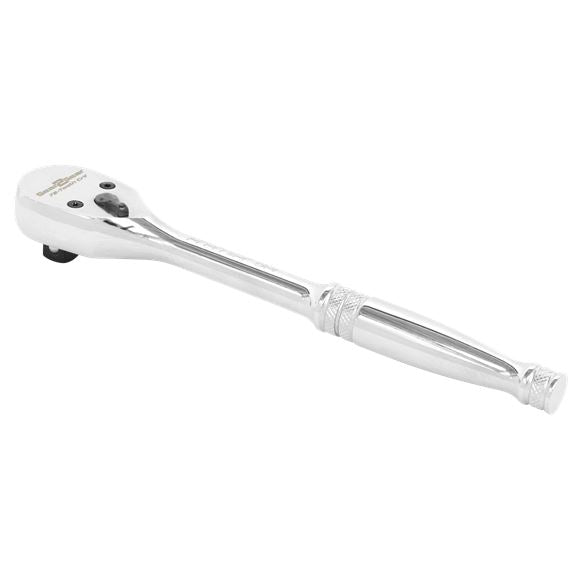 Sealey Premier 3/8" Dr Ratchet Wrench Socket Handle Dust Free Pear Head 72 Tooth Sealey  - Dynamic Drive