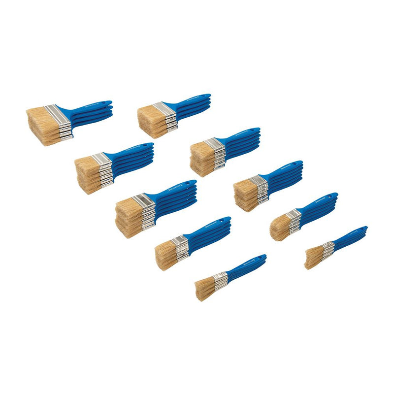 Silverline Disposable Paint Brush Set 50pce 50pce Silverline - Dynamic Drive