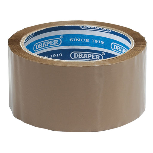 Draper Packing Tape Roll, 66m x 50mm 63388 Draper - Dynamic Drive