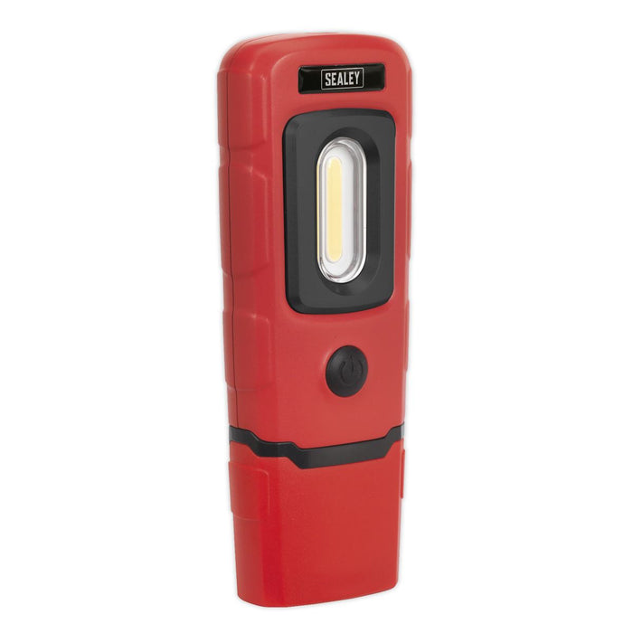 Sealey Rechargeable LED Inspection Lamp 360 COB Work Light Super Bright Red Sealey  - Dynamic Drive