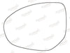 Summit Stick-On Standard Mirror Glass fits Mazda 2 07 to 12, Mazda 3 09 to 13 & Mazda 6 07 to 09 LHS Summit - Dynamic Drive