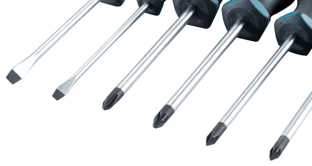 Makita 6Pc Screw Driver Set Sl Ph Pz E-10528 Makita - Dynamic Drive