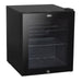 Baridi 50L Table Top Beer & Drinks Mini Fridge 3-10C Light Black & Glass Baridi  - Dynamic Drive