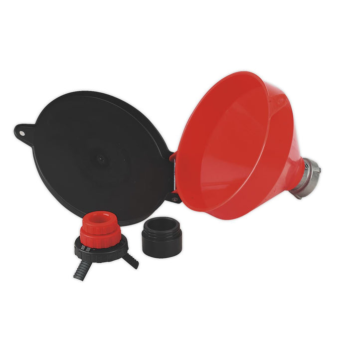 Sealey Solvent Safety Funnel with Universal Drum Adaptor SOLV/SFU Sealey - Dynamic Drive