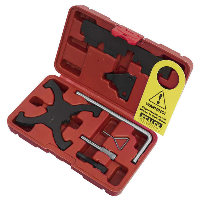 Sealey Petrol Engine Timing Tool Kit for Ford Volvo 1.6 EcoBoost & 2.0D/2.2D Bel Sealey - Dynamic Drive