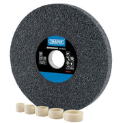 Draper Aluminium Oxide Bench Grinding Wheel, 200 x 25mm, 36 Grit 99570 Draper - Dynamic Drive