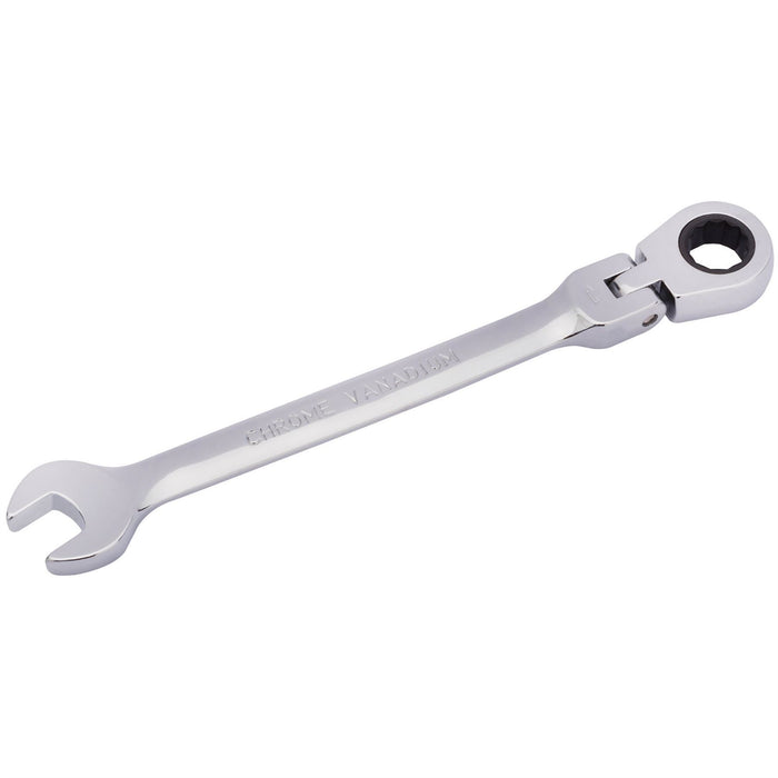 Draper HI-TORQ Metric Flexible Head Ratcheting Combination Spanner, 9mm Draper - Dynamic Drive