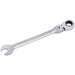 Draper HI-TORQ Metric Flexible Head Ratcheting Combination Spanner, 9mm Draper - Dynamic Drive