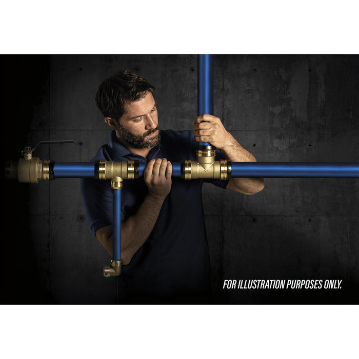 Sealey SharkBiteï Reducing Tee 22-15mm SBA2215T Sealey - Dynamic Drive