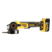 Dewalt Power Tools DCG405P2 XR Brushless Grinder 125mm 18V 2 x 5.0Ah Li-ion DeWALT Power Tools - Dynamic Drive