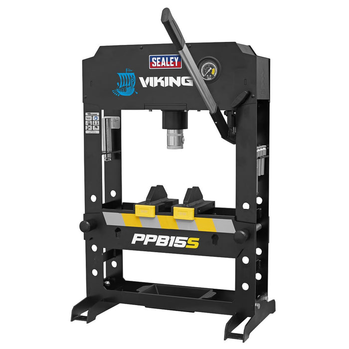Sealey Viking Hydraulic Press 15tonne Bench Type PPB15S Sealey - Dynamic Drive